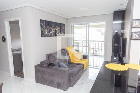 Sala de apartamento para alugar com 2 quartos, 78m² em Jardim Flor da Montanha, Guarulhos