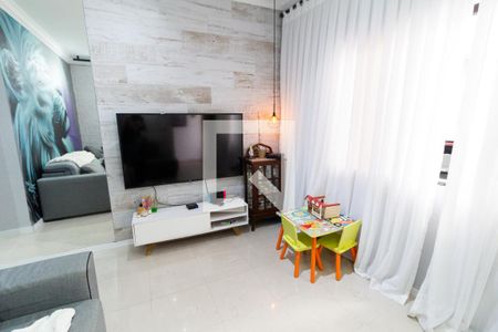 Sala  de casa à venda com 2 quartos, 125m² em Jardim Cambui, Santo André