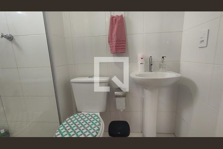 Banheiro da Suíte de apartamento à venda com 1 quarto, 24m² em Paraíso do Morumbi, São Paulo
