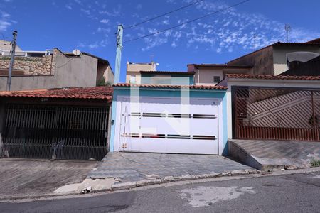 Fachada de casa à venda com 3 quartos, 145m² em Jardim Las Vegas, Santo André