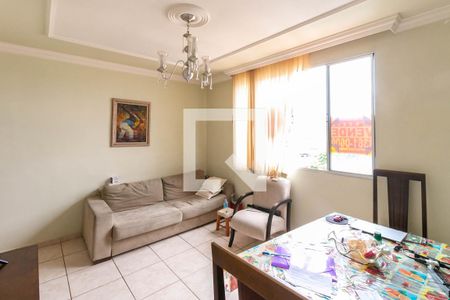 Sala de apartamento para alugar com 2 quartos, 52m² em Vila Magnesita, Belo Horizonte