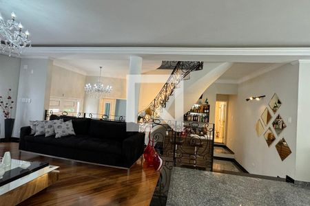 Sala de casa de condomínio para alugar com 4 quartos, 600m² em Alphaville, Santana de Parnaíba