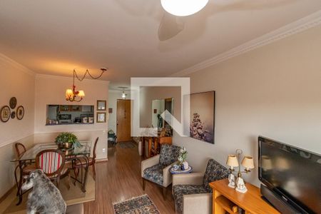 Sala de Estar/Jantar  de apartamento à venda com 3 quartos, 75m² em Chácara da Barra, Campinas