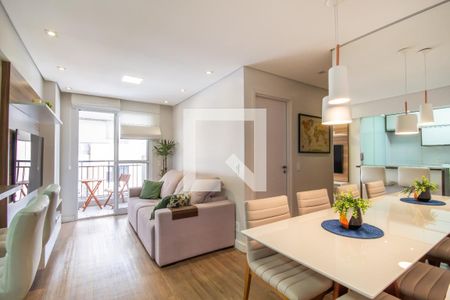 Sala de apartamento à venda com 2 quartos, 62m² em Centro, Osasco