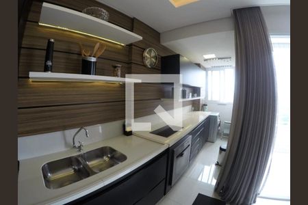 Cozinha de apartamento à venda com 2 quartos, 98m² em Vila da Serra, Nova Lima