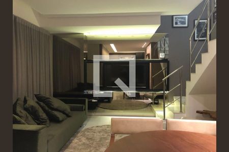 Sala de apartamento à venda com 2 quartos, 98m² em Vila da Serra, Nova Lima