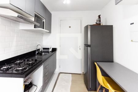 Cozinha de apartamento para alugar com 1 quarto, 30m² em Parque Industrial Tomas Edson, São Paulo