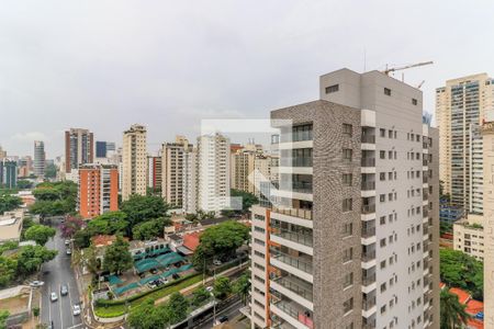 Vista da Varanda da Sala de apartamento para alugar com 2 quartos, 79m² em Brooklin Paulista, São Paulo