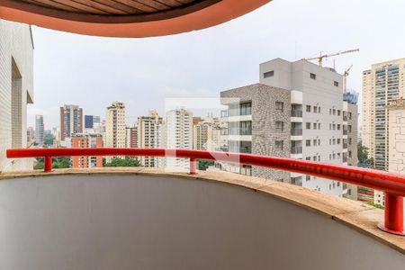 Varanda da Sala de apartamento para alugar com 2 quartos, 79m² em Brooklin Paulista, São Paulo