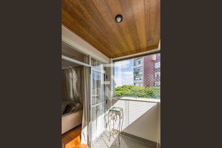 Varanda da Sala de apartamento à venda com 4 quartos, 135m² em Cidade Nova, Belo Horizonte