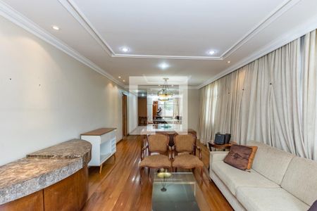 Sala de apartamento à venda com 4 quartos, 135m² em Cidade Nova, Belo Horizonte