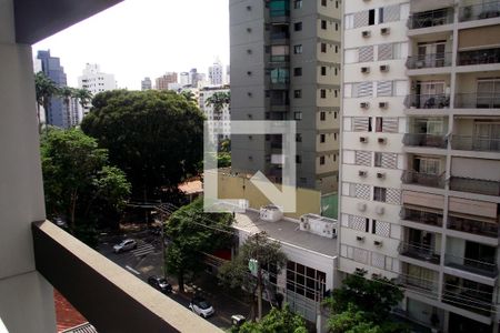 varanda de apartamento à venda com 1 quarto, 40m² em Vila Itapura, Campinas