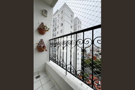 Varanda da Sala de apartamento à venda com 2 quartos, 48m² em Vila Santa Catarina, São Paulo