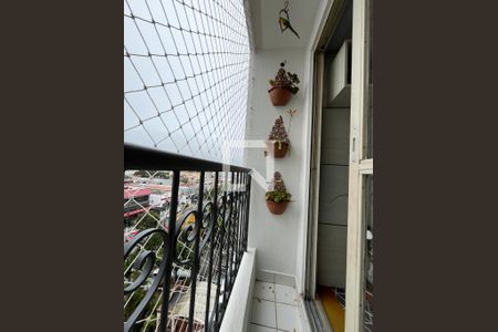 Varanda da Sala de apartamento à venda com 2 quartos, 48m² em Vila Santa Catarina, São Paulo