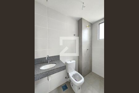Banheiro Social de apartamento à venda com 2 quartos, 66m² em Alto Barroca, Belo Horizonte