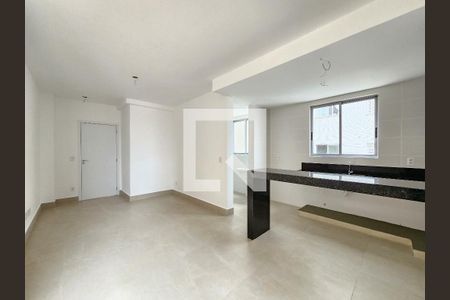 Sala de apartamento à venda com 2 quartos, 66m² em Alto Barroca, Belo Horizonte