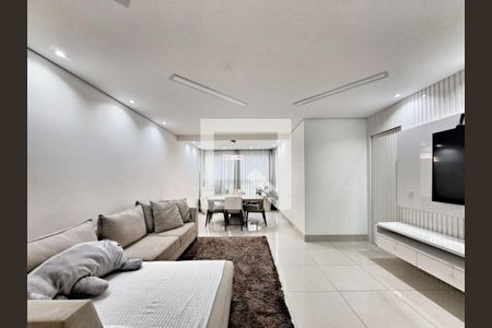 Sala  de apartamento à venda com 3 quartos, 97m² em Buritis, Belo Horizonte