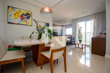 Sala de Jantar de apartamento à venda com 2 quartos, 71m² em Centro, São Bernardo do Campo