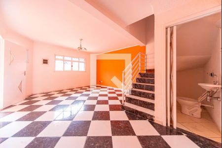 Sala de casa à venda com 3 quartos, 140m² em Vila Tibiriçá, Santo André