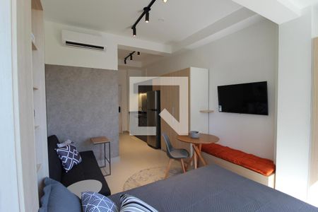 Studio para alugar com 26m², 1 quarto e sem vagaSala/Quarto