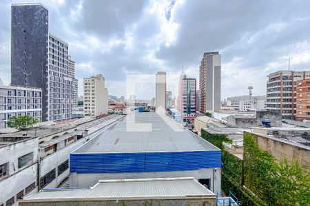 Vista da Sala de apartamento à venda com 1 quarto, 30m² em Brás, São Paulo