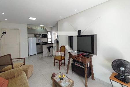 Sala de apartamento à venda com 1 quarto, 45m² em Cambuí, Campinas