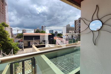 Varanda da Sala de apartamento à venda com 1 quarto, 45m² em Cambuí, Campinas