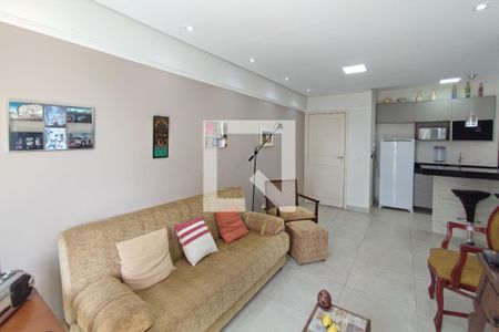 Sala de apartamento à venda com 1 quarto, 45m² em Cambuí, Campinas