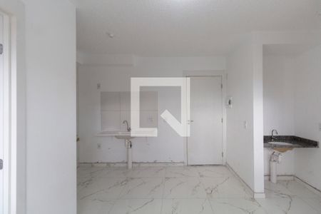 Sala e Cozinha Integrada de apartamento à venda com 2 quartos, 50m² em Vila Norma, São Paulo