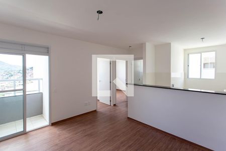 Sala de apartamento para alugar com 2 quartos, 52m² em Jardim Vitoria, Belo Horizonte