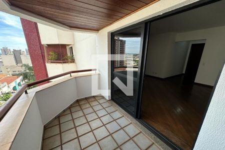 Sacada de apartamento para alugar com 3 quartos, 122m² em Centro, Ribeirão Preto