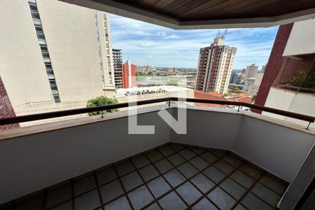 Sacada de apartamento para alugar com 3 quartos, 122m² em Centro, Ribeirão Preto