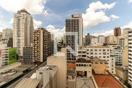 Vista do Studio de kitnet/studio para alugar com 1 quarto, 26m² em Vila Buarque, São Paulo