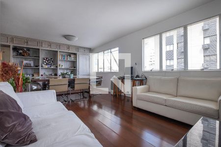 Sala de apartamento à venda com 4 quartos, 130m² em Jardim Paulista, São Paulo