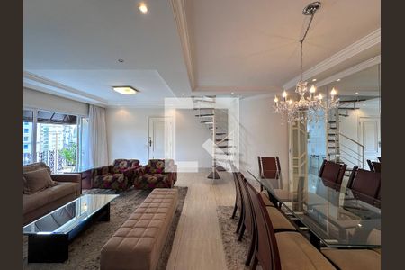 Sala de apartamento à venda com 3 quartos, 230m² em Brooklin Paulista, São Paulo