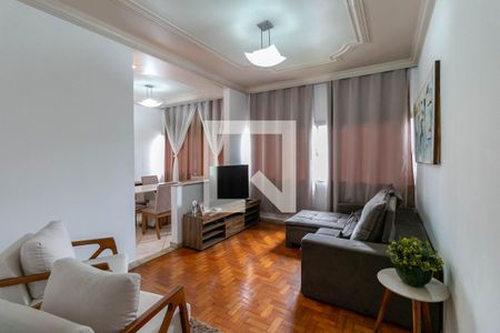 Sala de apartamento à venda com 3 quartos, 126m² em Gutierrez, Belo Horizonte