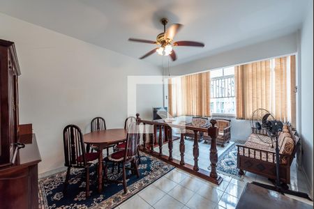 Sala de apartamento para alugar com 1 quarto, 65m² em Pompéia, Santos