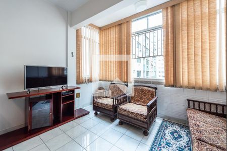 Sala de apartamento para alugar com 1 quarto, 65m² em Pompéia, Santos