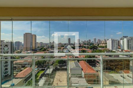 Varanda  de apartamento à venda com 1 quarto, 53m² em Vila Alexandria, São Paulo