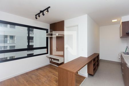 Sala de apartamento para alugar com 2 quartos, 38m² em Indianópolis, São Paulo