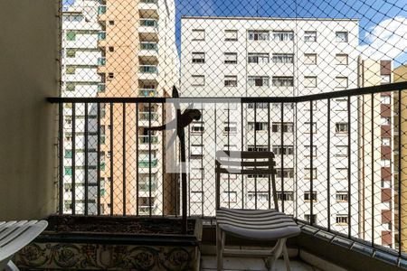 Varanda de apartamento para alugar com 3 quartos, 90m² em Santa Cecília, São Paulo