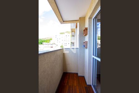 Varanda da Sala de apartamento à venda com 2 quartos, 62m² em Santa Rosa, Niterói
