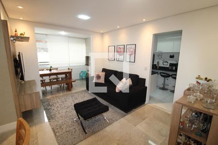 Sala de apartamento à venda com 3 quartos, 87m² em Vila Dom Pedro Ii, São Paulo