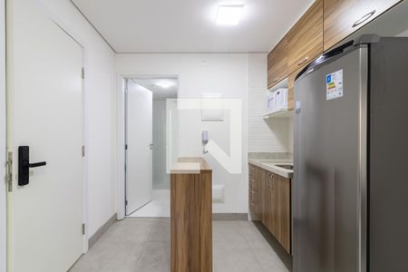 Cozinha de kitnet/studio para alugar com 1 quarto, 42m² em Moema, São Paulo