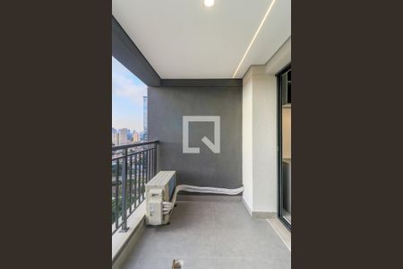 Varanda de apartamento à venda com 1 quarto, 42m² em Vila Cordeiro, São Paulo