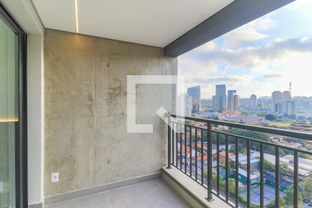 Varanda de apartamento à venda com 1 quarto, 42m² em Vila Cordeiro, São Paulo