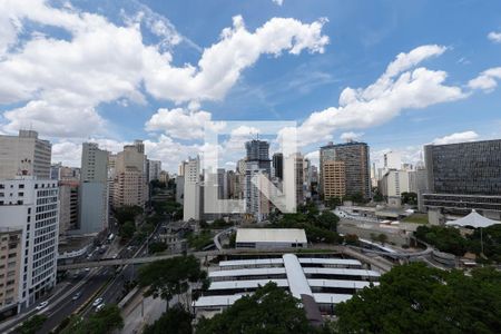 Vista do Quarto de apartamento à venda com 1 quarto, 29m² em Bela Vista, São Paulo