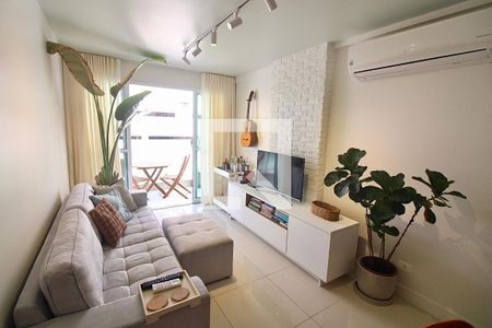 Sala de apartamento à venda com 2 quartos, 80m² em Barra da Tijuca, Rio de Janeiro