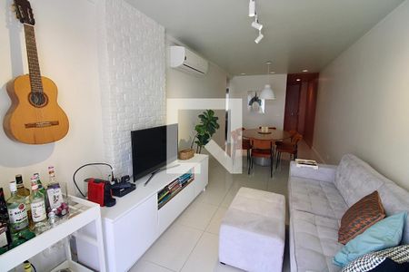 Sala de apartamento à venda com 2 quartos, 80m² em Barra da Tijuca, Rio de Janeiro