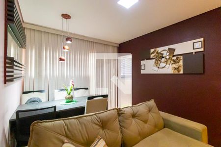 Sala de apartamento para alugar com 2 quartos, 65m² em Nova Campinas, Campinas